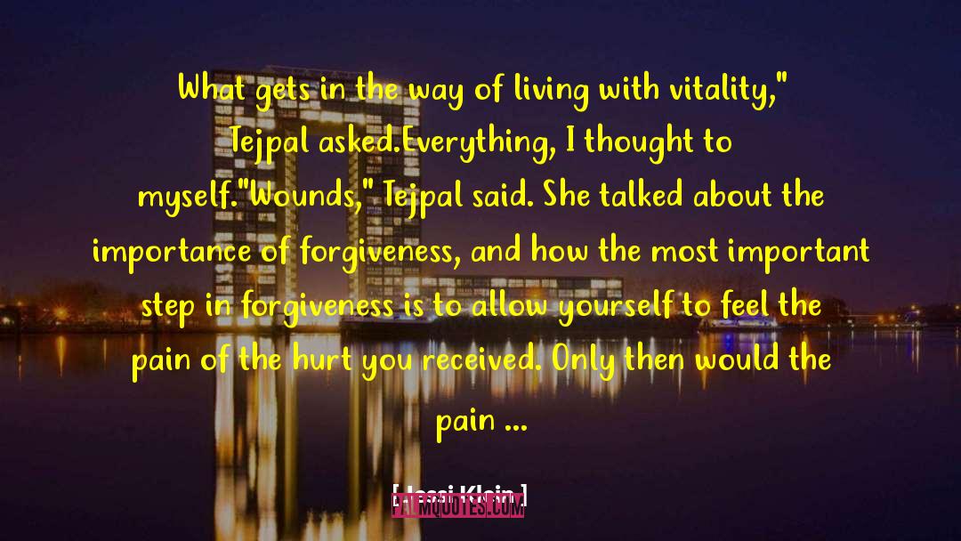 Time Doesn T Heal All Wounds quotes by Jessi Klein