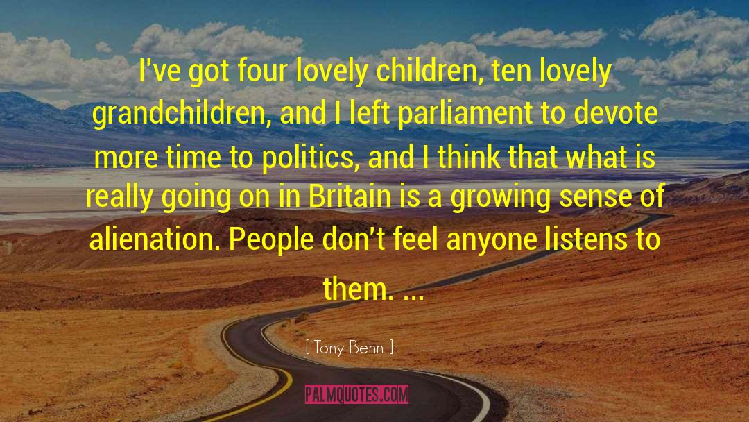 Time Dreams quotes by Tony Benn