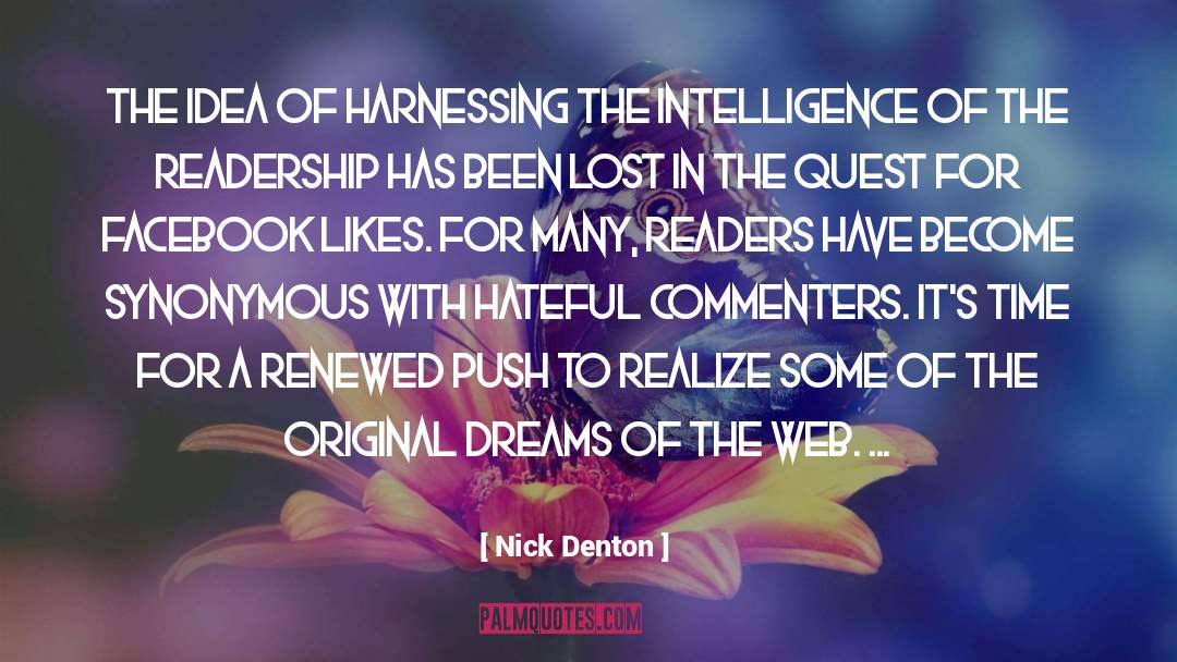 Time Dreams quotes by Nick Denton