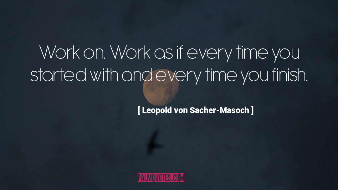 Time Dreams quotes by Leopold Von Sacher-Masoch