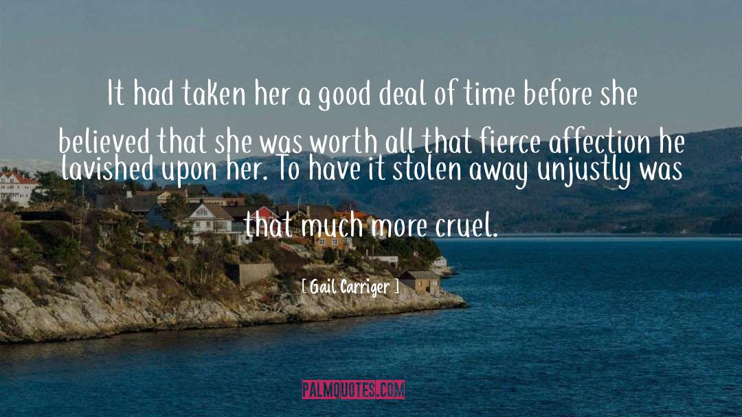 Time Effort quotes by Gail Carriger