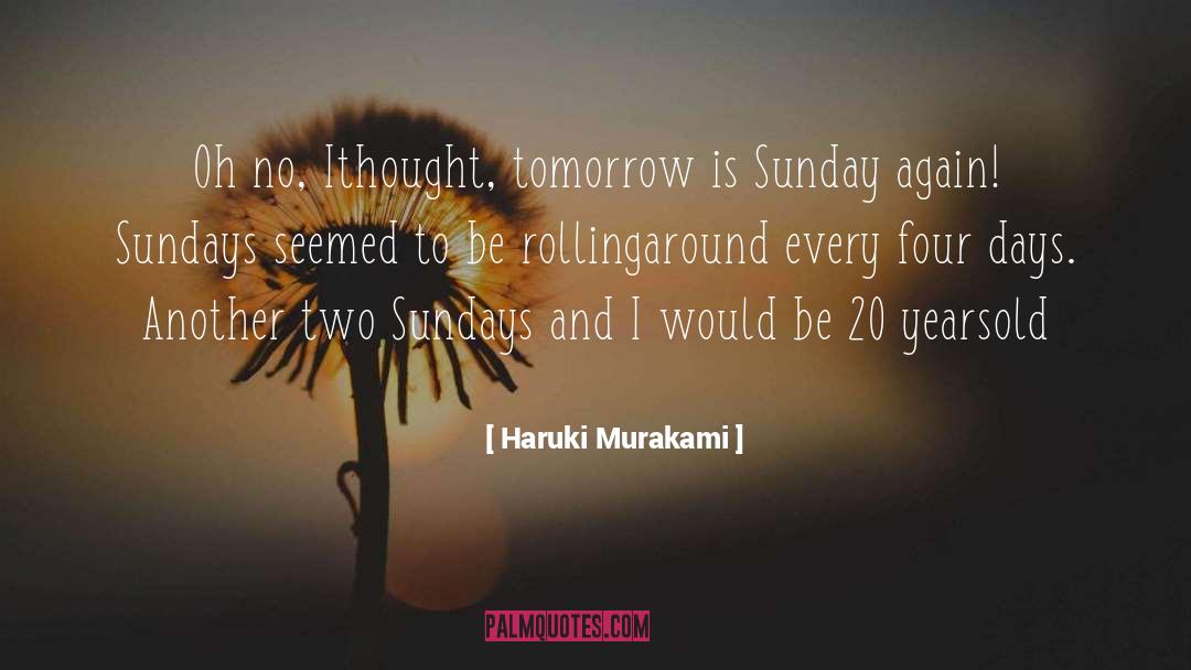 Time Flow quotes by Haruki Murakami