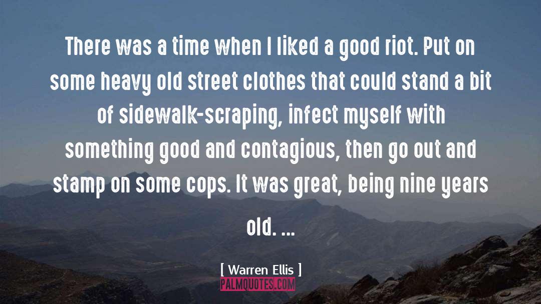 Time Flow quotes by Warren Ellis