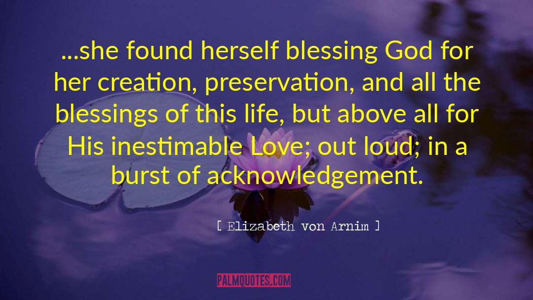 Time For God quotes by Elizabeth Von Arnim