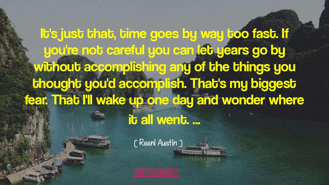 Time Goes By quotes by Reeni Austin