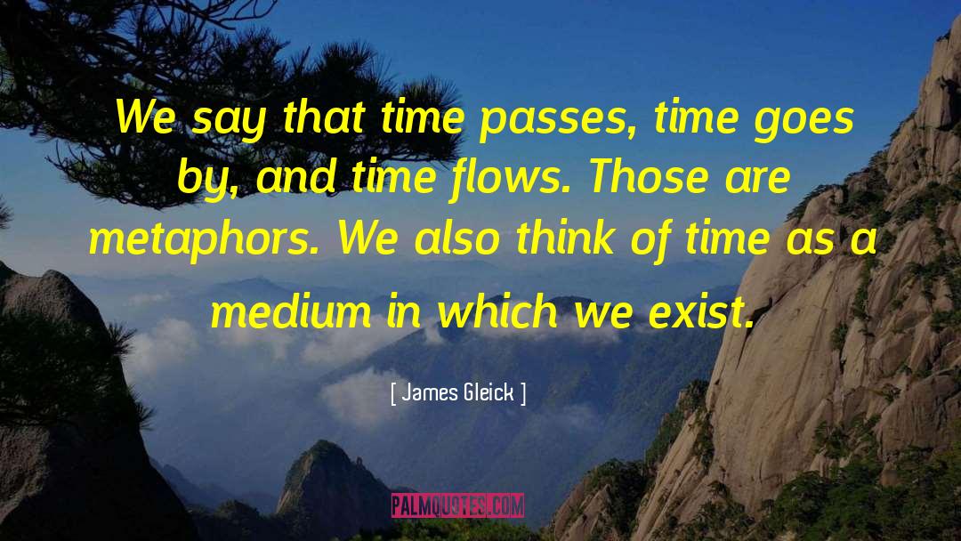 Time Goes By quotes by James Gleick