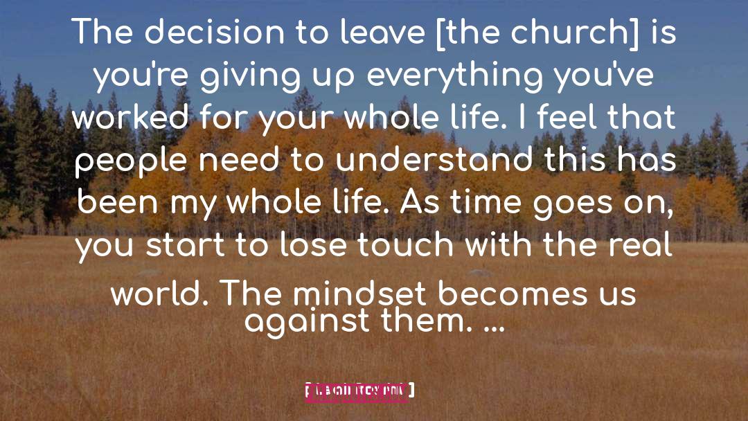Time Goes On quotes by Leah Remini