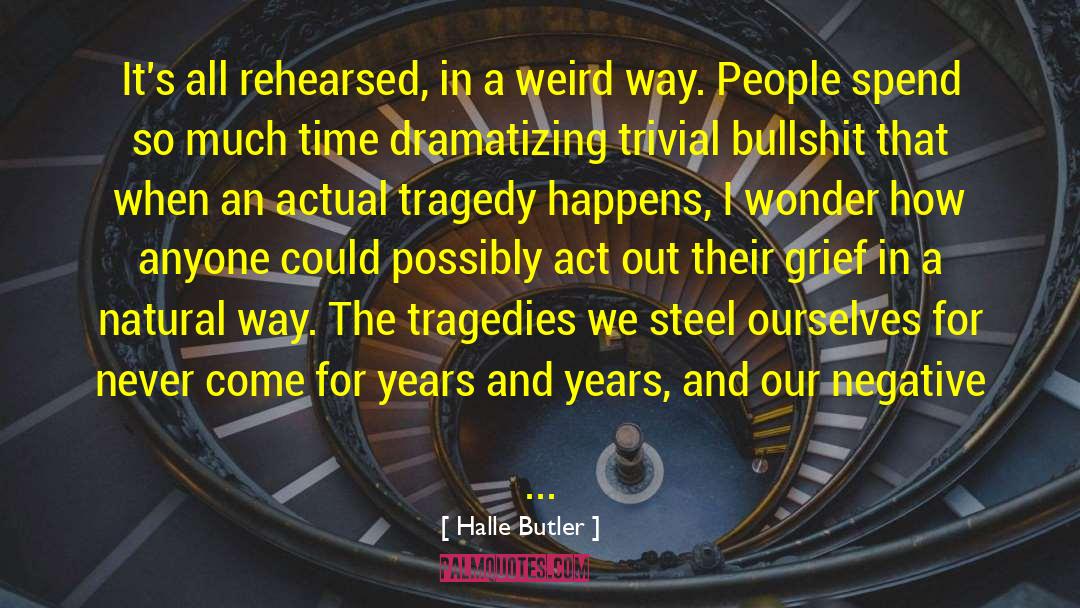 Time Grief quotes by Halle Butler