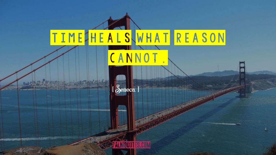 Time Heals quotes by Seneca.
