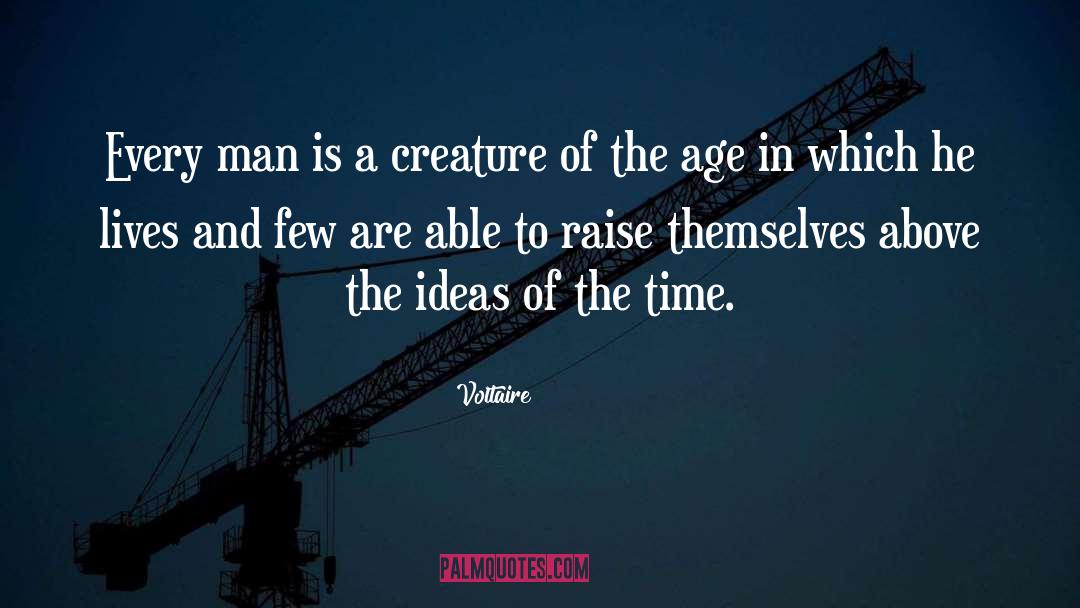 Time Inspirational quotes by Voltaire