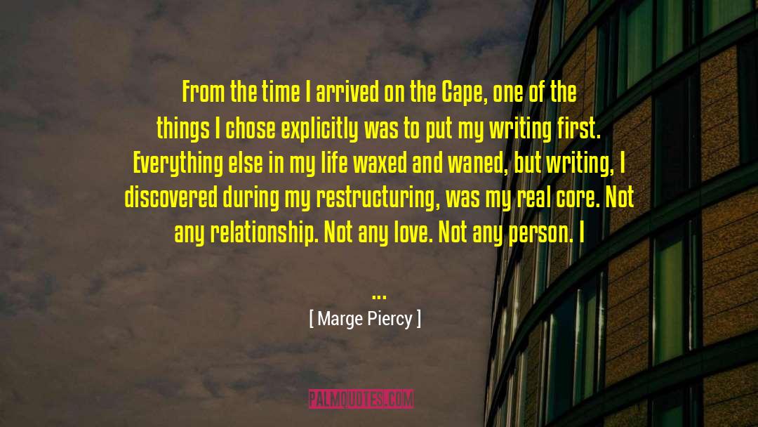 Time Inspirational quotes by Marge Piercy