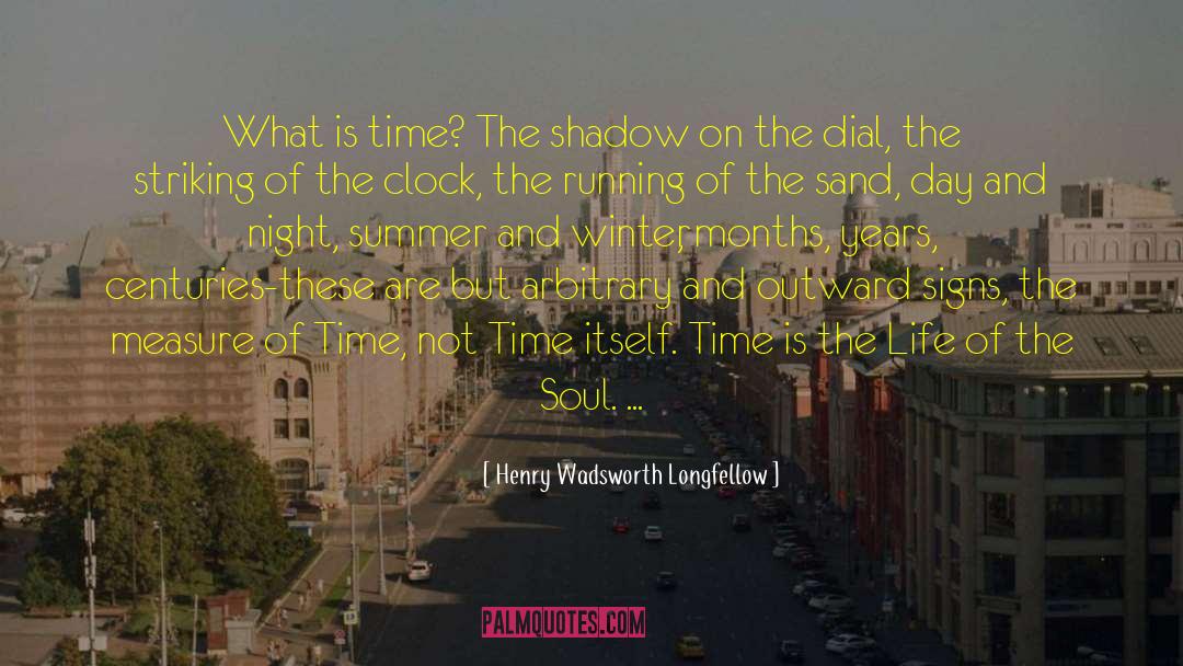 Time Inspirational quotes by Henry Wadsworth Longfellow
