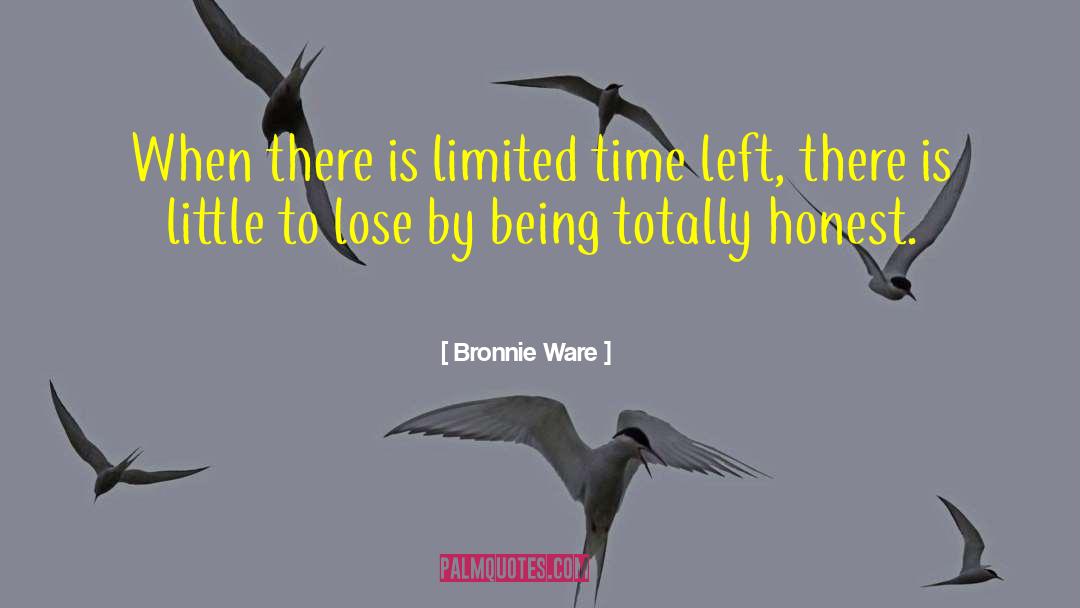 Time Left quotes by Bronnie Ware