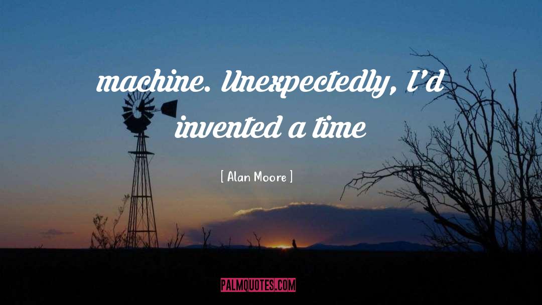 Time Machine quotes by Alan Moore