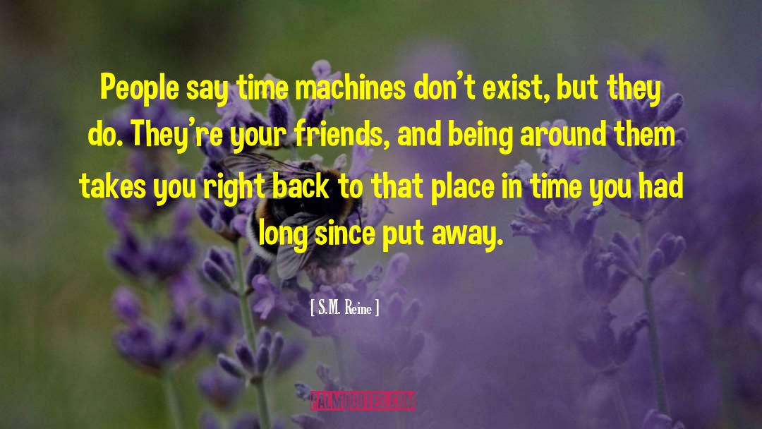 Time Machines quotes by S.M. Reine