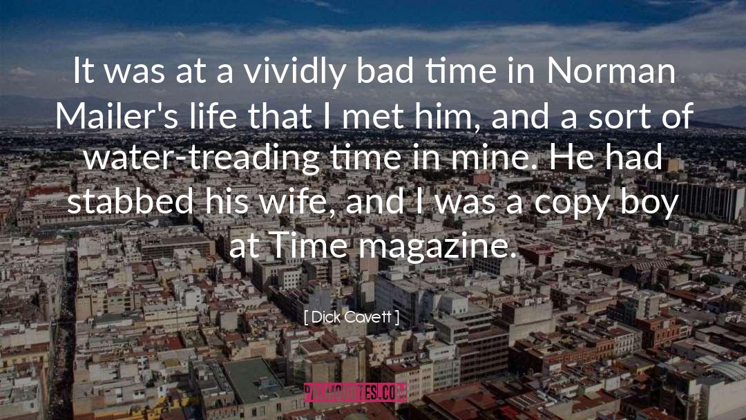 Time Magazine quotes by Dick Cavett