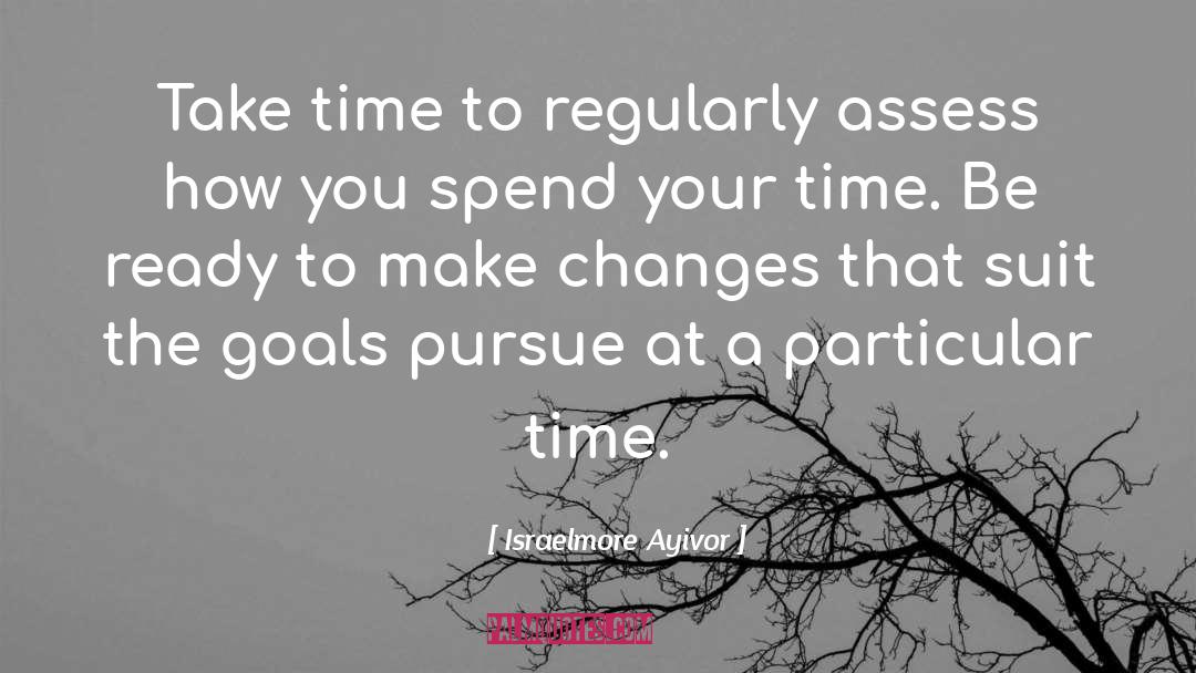 Time Management quotes by Israelmore Ayivor