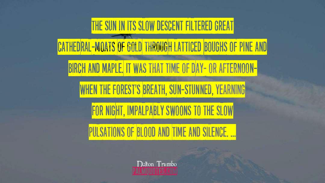 Time Of Day quotes by Dalton Trumbo