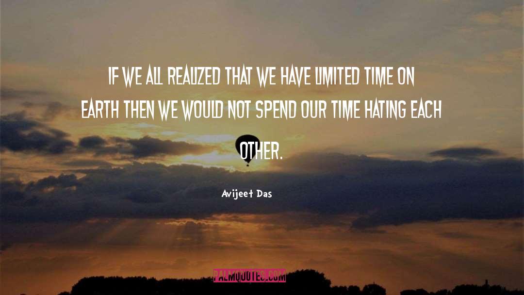 Time On Earth quotes by Avijeet Das