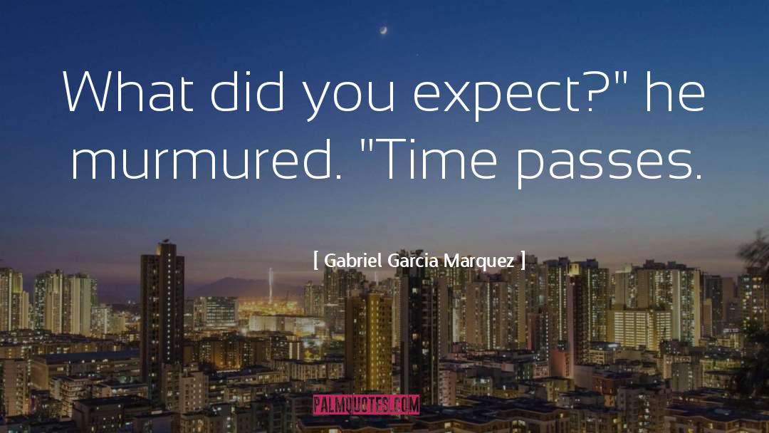 Time Passes quotes by Gabriel Garcia Marquez