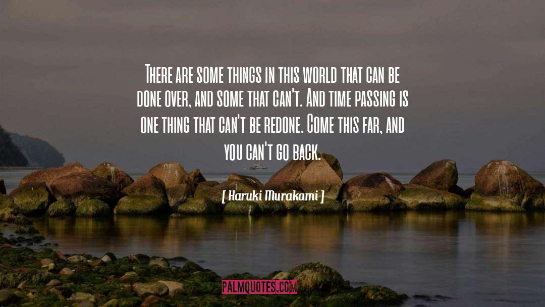 Time Passing quotes by Haruki Murakami