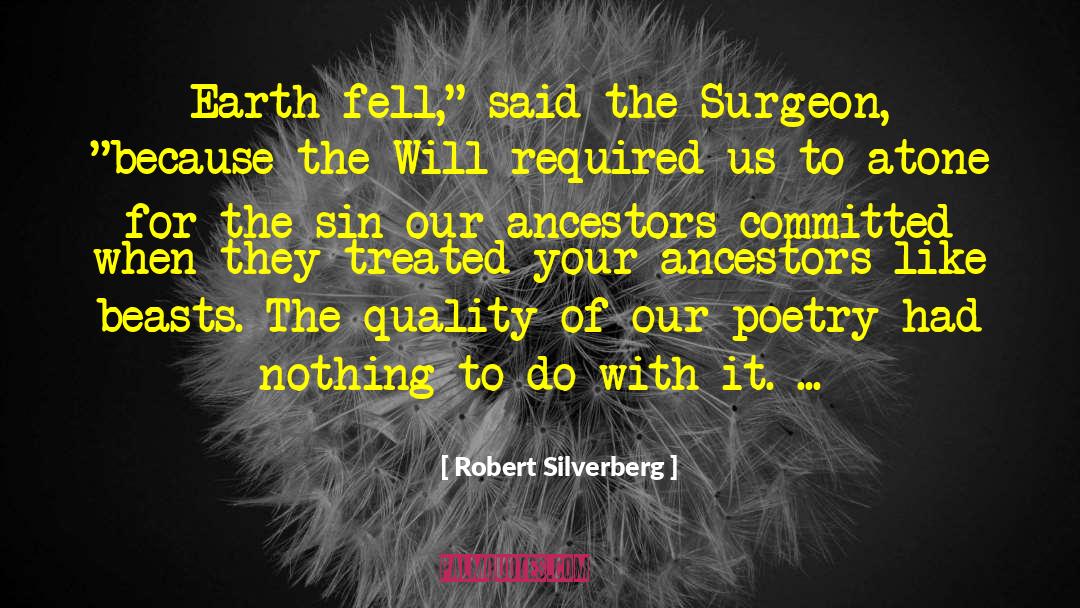 Time Poetry quotes by Robert Silverberg