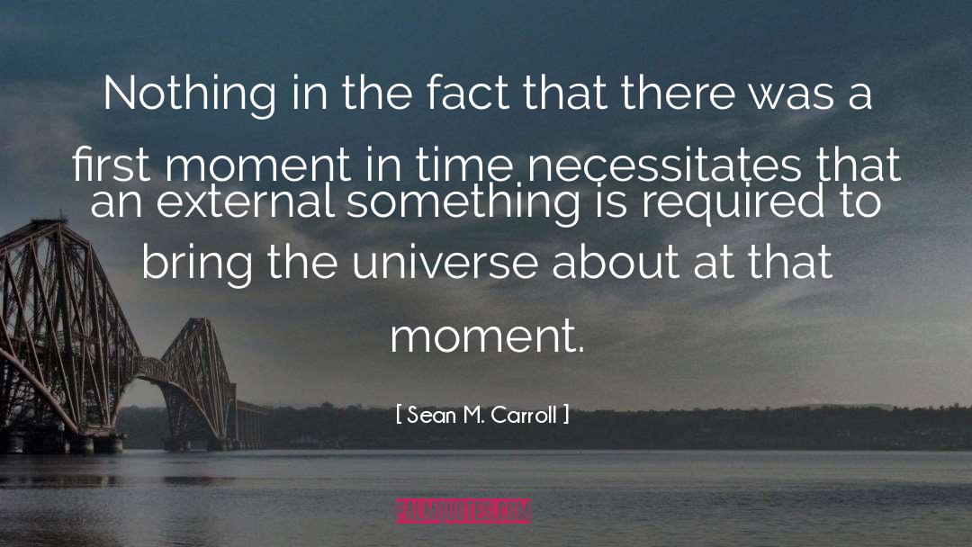 Time Poetry quotes by Sean M. Carroll