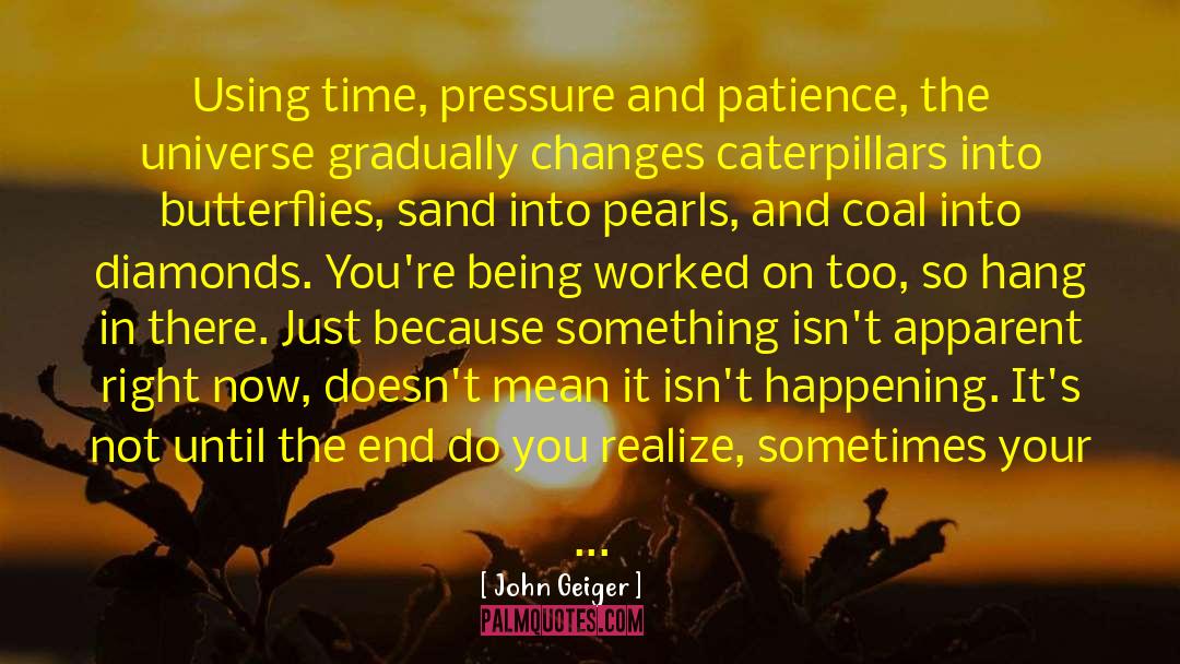 Time Pressure quotes by John Geiger