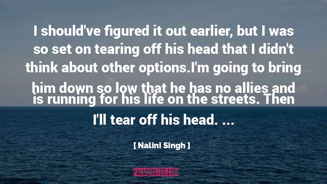 Time Running Out quotes by Nalini Singh