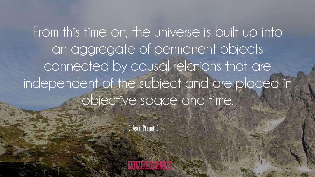 Time Space quotes by Jean Piaget