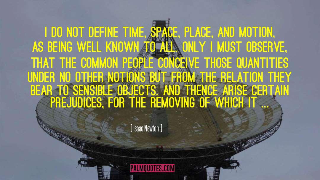 Time Space quotes by Isaac Newton