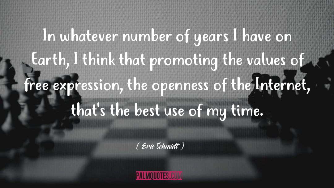 Time Success quotes by Eric Schmidt