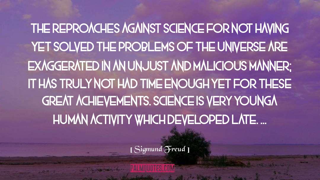 Time Table quotes by Sigmund Freud