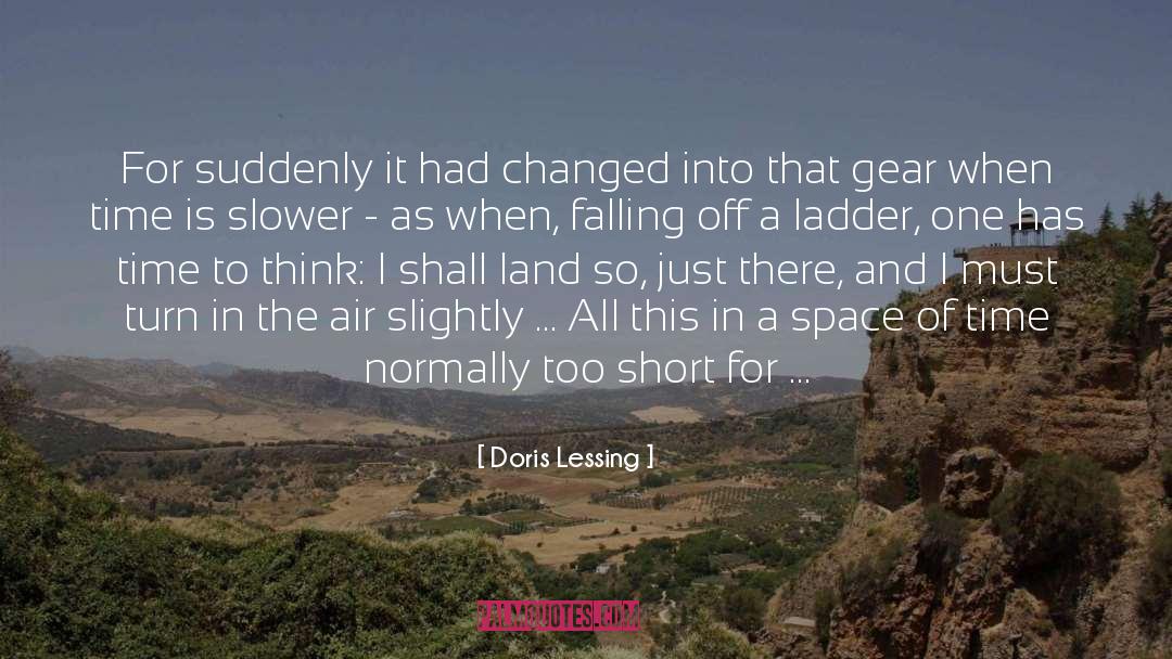 Time To Think quotes by Doris Lessing
