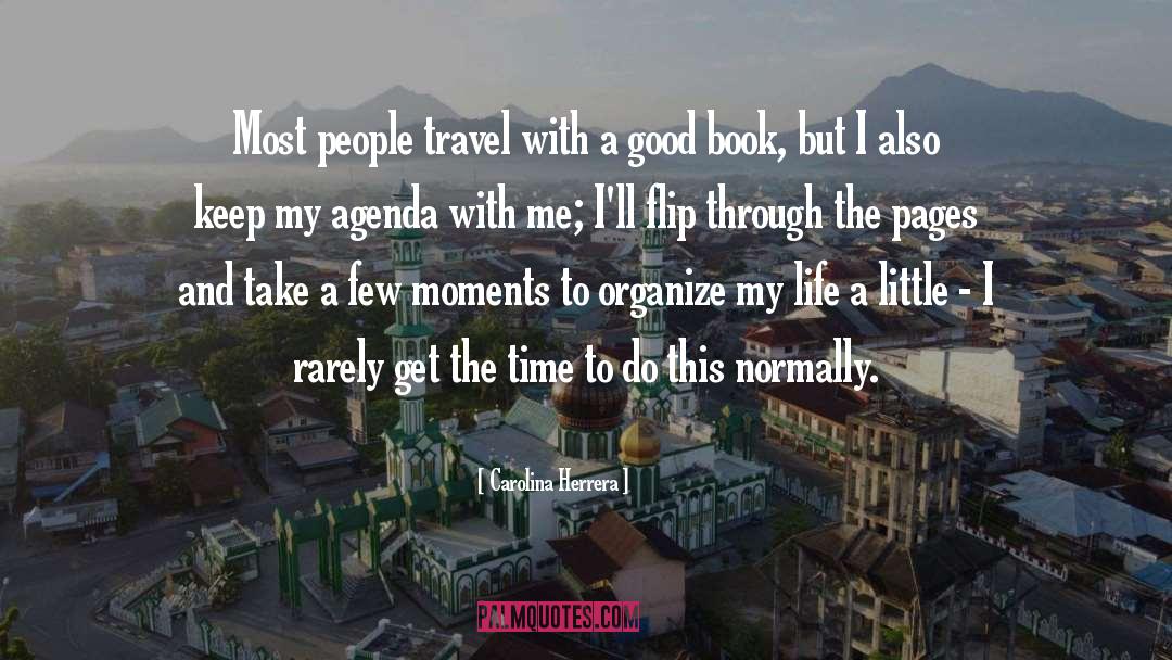Time Travel Book quotes by Carolina Herrera