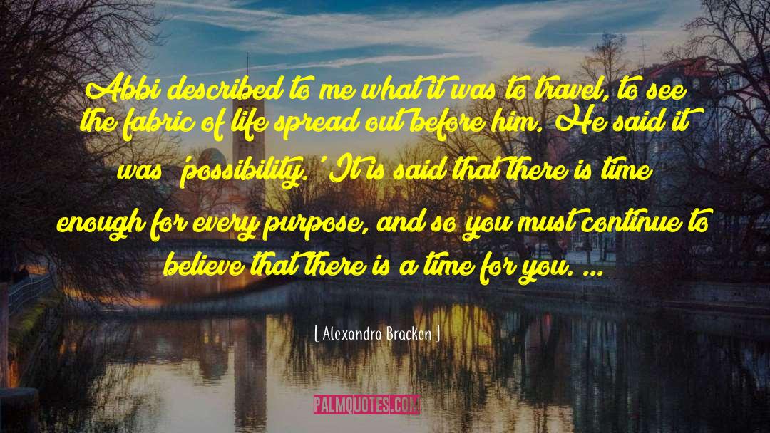 Time Travel Medieval Romance quotes by Alexandra Bracken