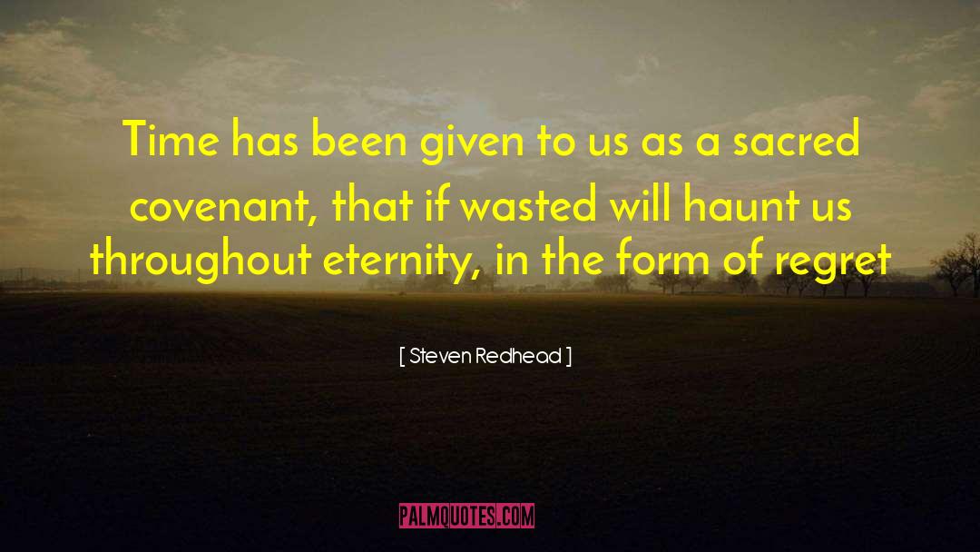 Time Wasted quotes by Steven Redhead