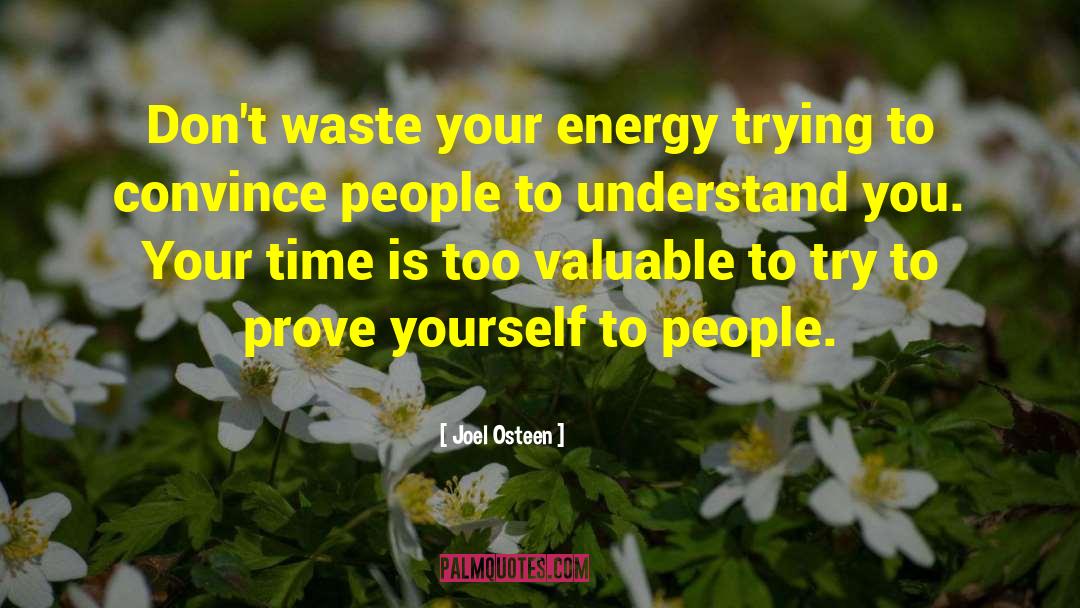 Time Wasting quotes by Joel Osteen