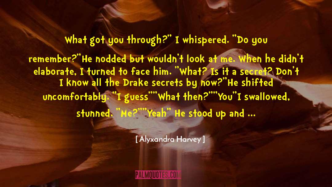 Time You Stood Up quotes by Alyxandra Harvey