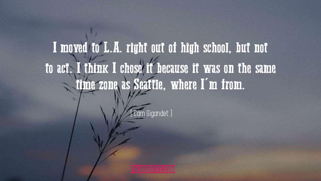 Time Zones quotes by Cam Gigandet