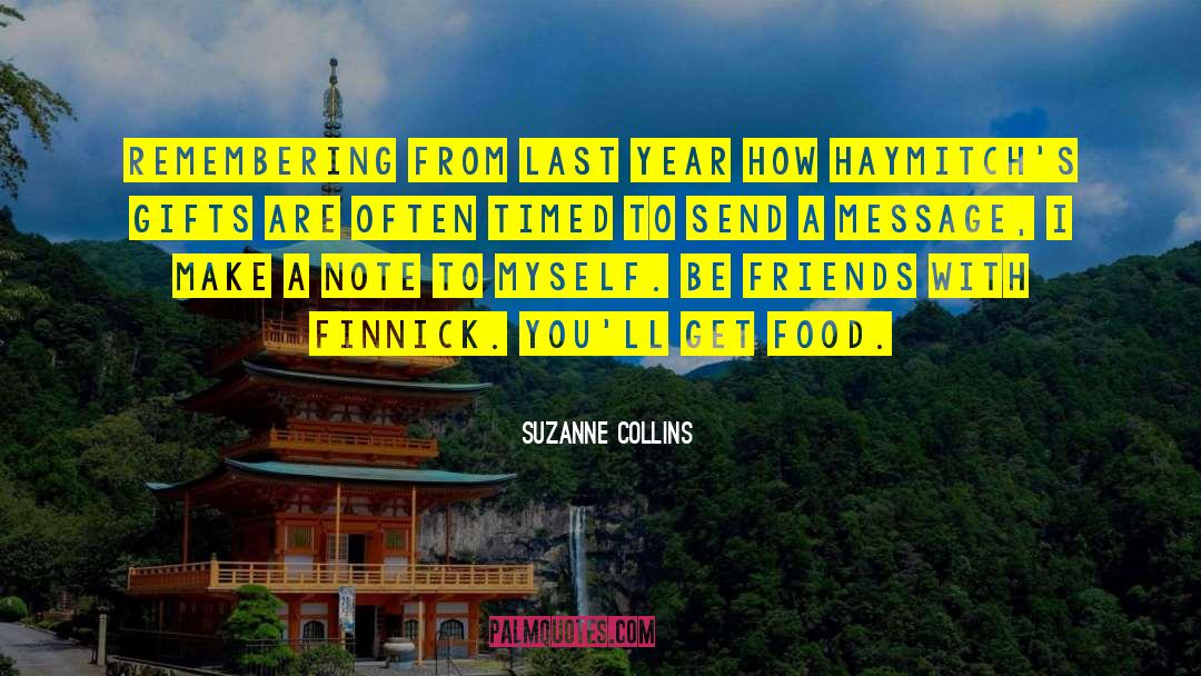 Timed quotes by Suzanne Collins