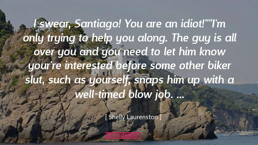 Timed quotes by Shelly Laurenston