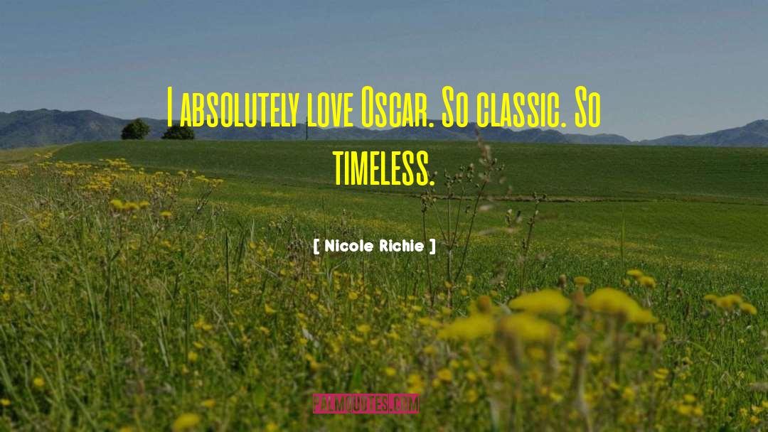 Timeless Love quotes by Nicole Richie