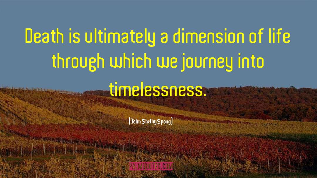 Timelessness quotes by John Shelby Spong
