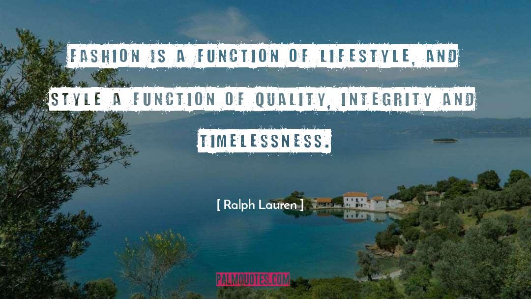 Timelessness quotes by Ralph Lauren