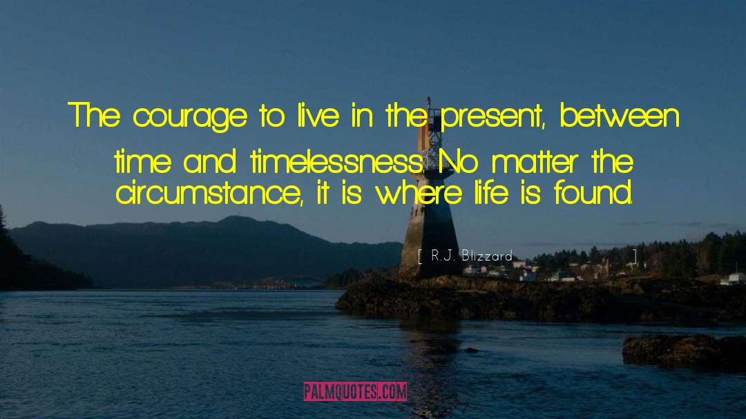 Timelessness quotes by R.J. Blizzard