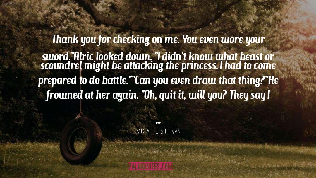 Times Up quotes by Michael J. Sullivan