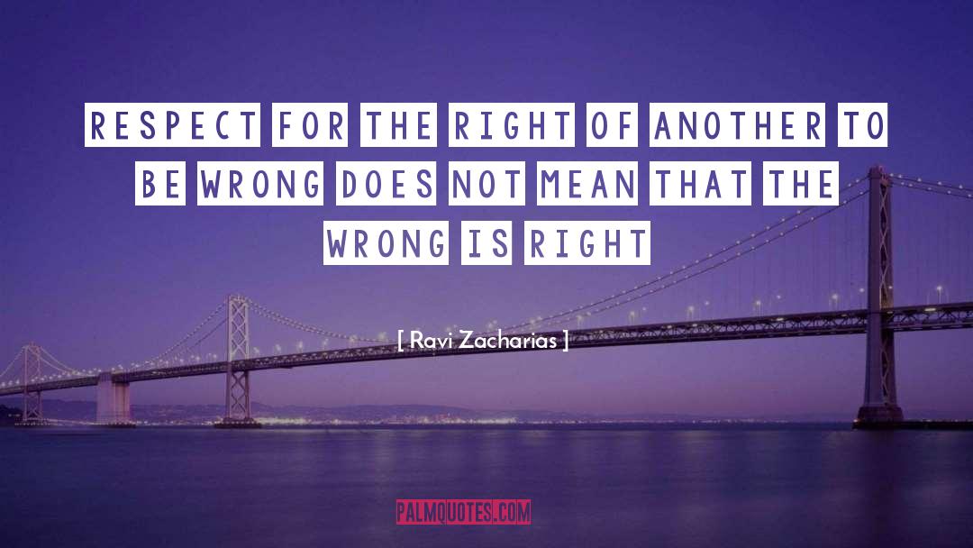 Timing Is Wrong quotes by Ravi Zacharias