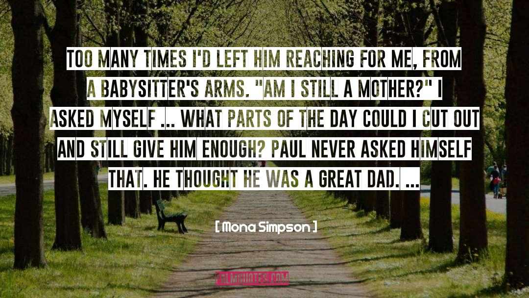 Timothy Simpson quotes by Mona Simpson
