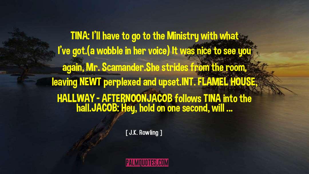 Tina Goldstein quotes by J.K. Rowling